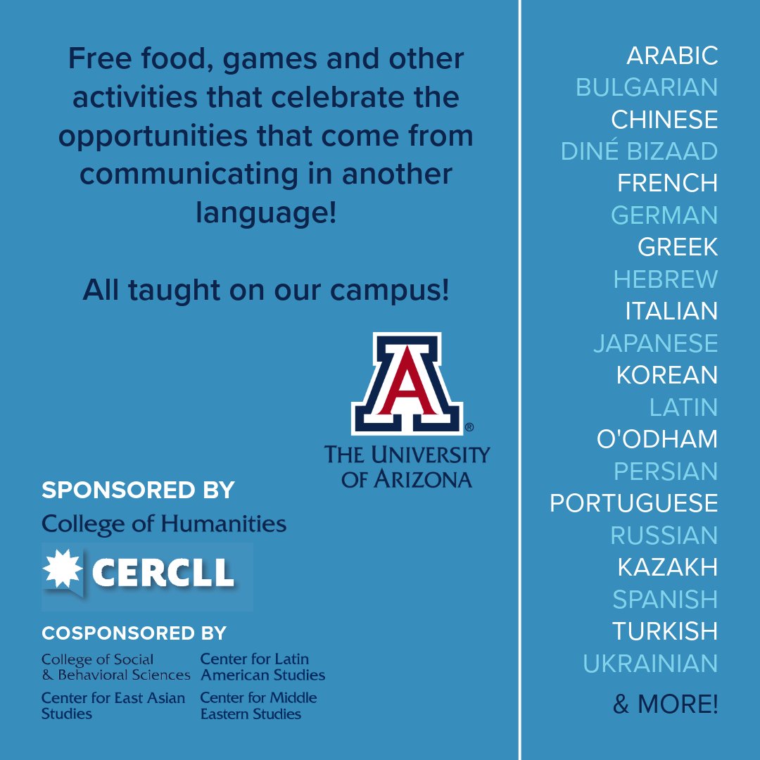 CERCLL - UArizona tweet media