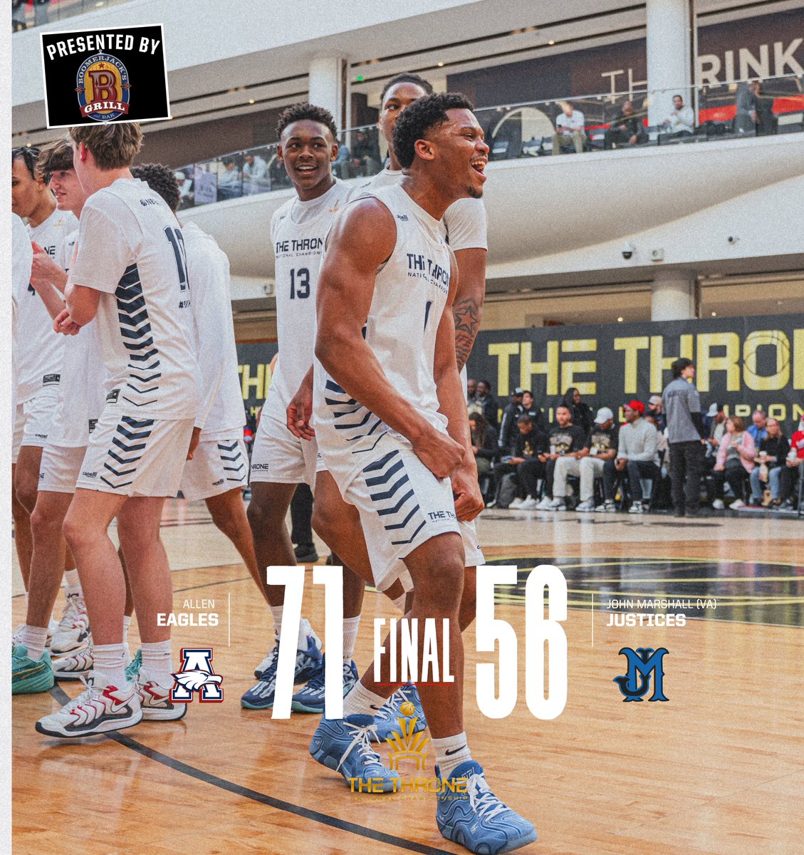 SURVIVE 👉 🅰️𝗗𝗩𝗔𝗡𝗖𝗘‼️
🗣️ ON TO THE NATIONAL SEMIS!

<a href="/Boomerjacks/">BoomerJack's Grill & Bar</a> | #TOE