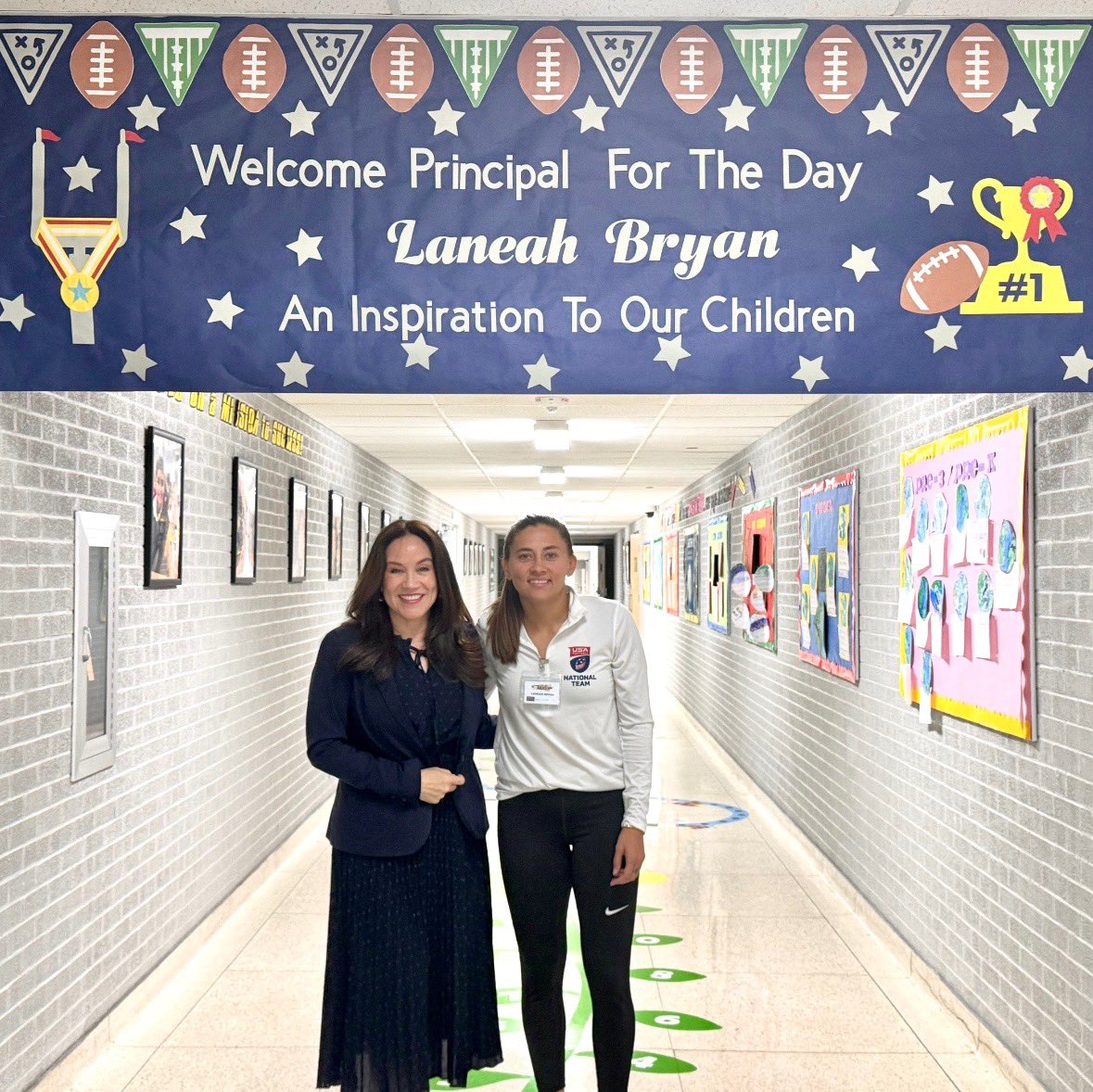 Thank you to <a href="/laneah_25/">Laneah Bryan</a> for stepping into the role of Principal for a Day! Our students enjoyed your presence and looked up to you with admiration. Your time, energy, and enthusiasm made a lasting impression, and we are grateful for the positive impact you had on on our students