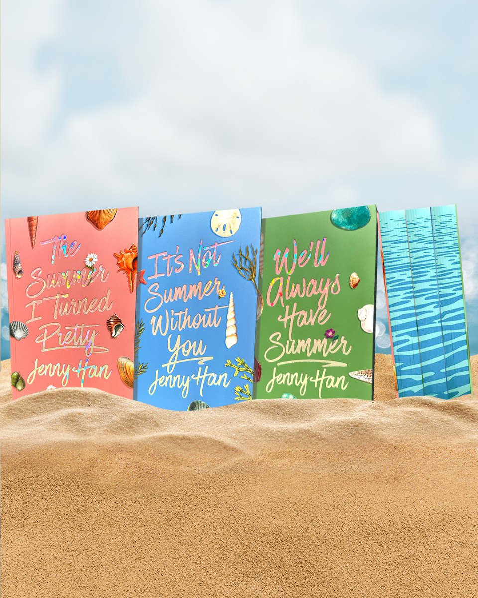 simonteen's tweet photo. We're celebrating an early start to summer with these GORGEOUS new editions of #TheSummerITurnedPretty series hitting shelves on 5/6!
-
#WellAlwaysHaveSummer #ItsNotSummerWithoutYou #JennyHan https://t.co/iZoWKEtuZO
