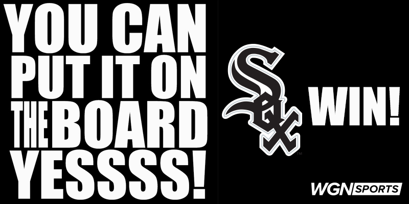 WGNMorningNews's tweet photo. SOX WIN: It was almost a home opener shutout, as the Sox make easy work of the Los Angeles Angels, 8-1, at Rate Field #GoSoxGo #1stplace
A recap of the game: https://t.co/WfIw7XnFNj https://t.co/31aAui1jPD