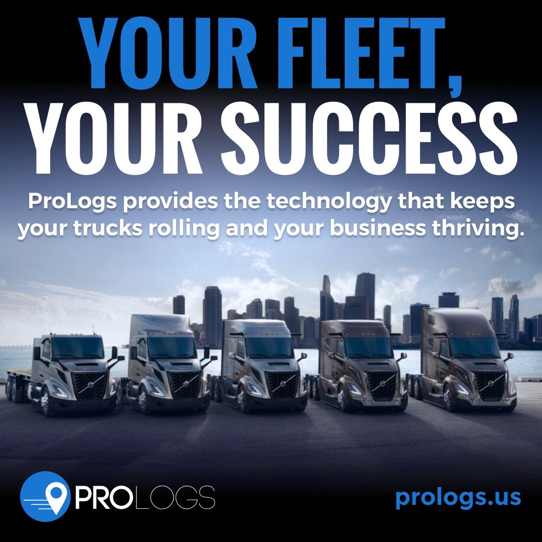 prologs_eld's tweet image. Your fleet, your success! 🚛💨 ProLogs provides the technology that keeps your trucks rolling and your business thriving. Stay ahead with the best in fleet management. Learn more at prologs.us. #ProLogs #FleetManagement #TruckingSuccess #LogisticsTech