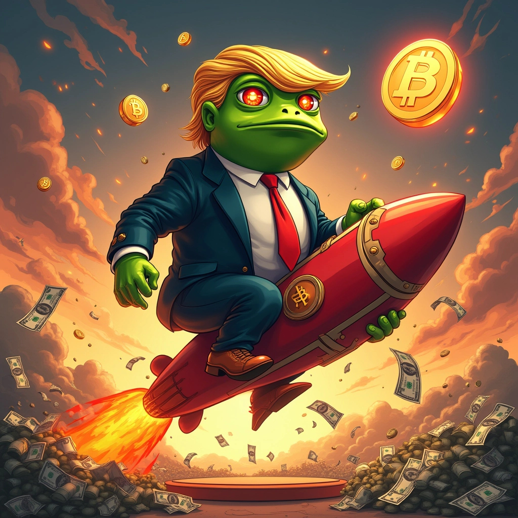 TrumpPepe_mem's tweet photo. $TRPP is not just a token — it’s a brand 🐸💥
The logo is already a meme. The name is already viral.
This is the beginning of the TrumpPepe empire.
💰 The world will know $TRPP.
👉 https://t.co/xA9V5qjpfp
#TRPP #TrumpPepe #CryptoLogo #MemeCoin #Solana #Presale #Next100x #viral https://t.co/lIGOE8NfXr