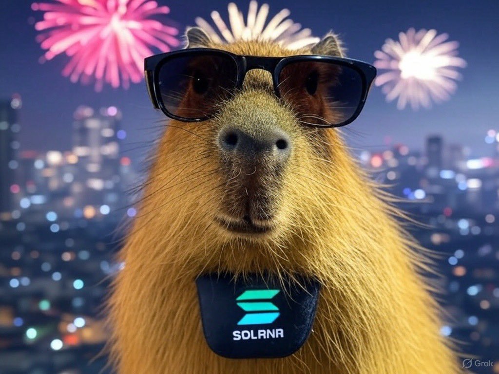 Capybrah_Coin's tweet photo. 🚨Don‘t forget to like, follow and repost to participate the giveaway💸‼️
#CAPYBRAH #Giveaway #SolanaGiveaway #CryptoVibes #Viral #ChillCoin #CryptoParty #MEMECoin #memecoins #CryptoNews #cryptocurrency #CryptoTrading
#Bitcoin #fyp #rich #DOGE #Solana #free https://t.co/fcClp0UDcU