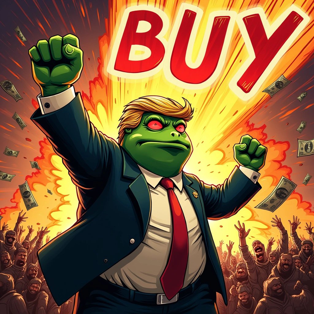 TrumpPepe_mem's tweet photo. #Crypto #CryptoNews #CryptoCommunity #CryptoInvestors  
#Altcoins #DeFi #Web3 #Blockchain #Cryptocurrency  
#TokenSale #CryptoHype #DYOR #Airdrop #Airdrops https://t.co/ejbI4cKb6N