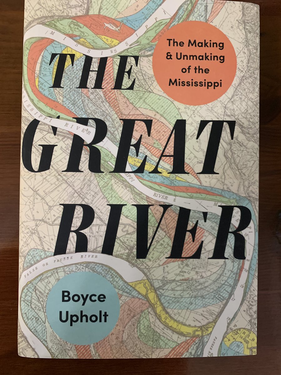 Ashlynn Stillwell (@astillwellphd) on Twitter photo Spring break, long flights, and a 4-day delay out of Heathrow meant I could start and finish this book from my to-read pile.
The Great River, by Boyce Upholt <a href="/BoyceUpholt/">Boyce Upholt</a>
An interesting history and perspective on the Mississippi River
#BookPerMonth Spring break, long flights, and a 4-day delay out of Heathrow meant I could start and finish this book from my to-read pile.
The Great River, by Boyce Upholt <a href="/BoyceUpholt/">Boyce Upholt</a>
An interesting history and perspective on the Mississippi River
#BookPerMonth