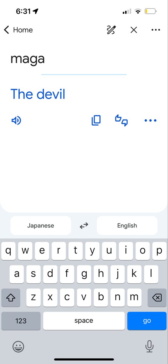 #maga <a href="/realDonaldTrump/">Donald J. Trump</a> 
This is a real and true translation.