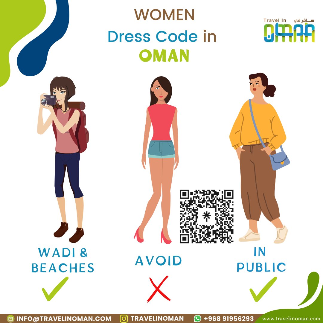 TravelnOman's tweet photo. How to dress in #Oman ? 

#travelinoman https://t.co/YPHP3nsxFd