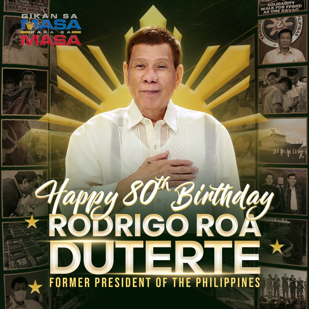 Happy 80th Birthday Sir!
​Salute!! 👊👊👊❤️