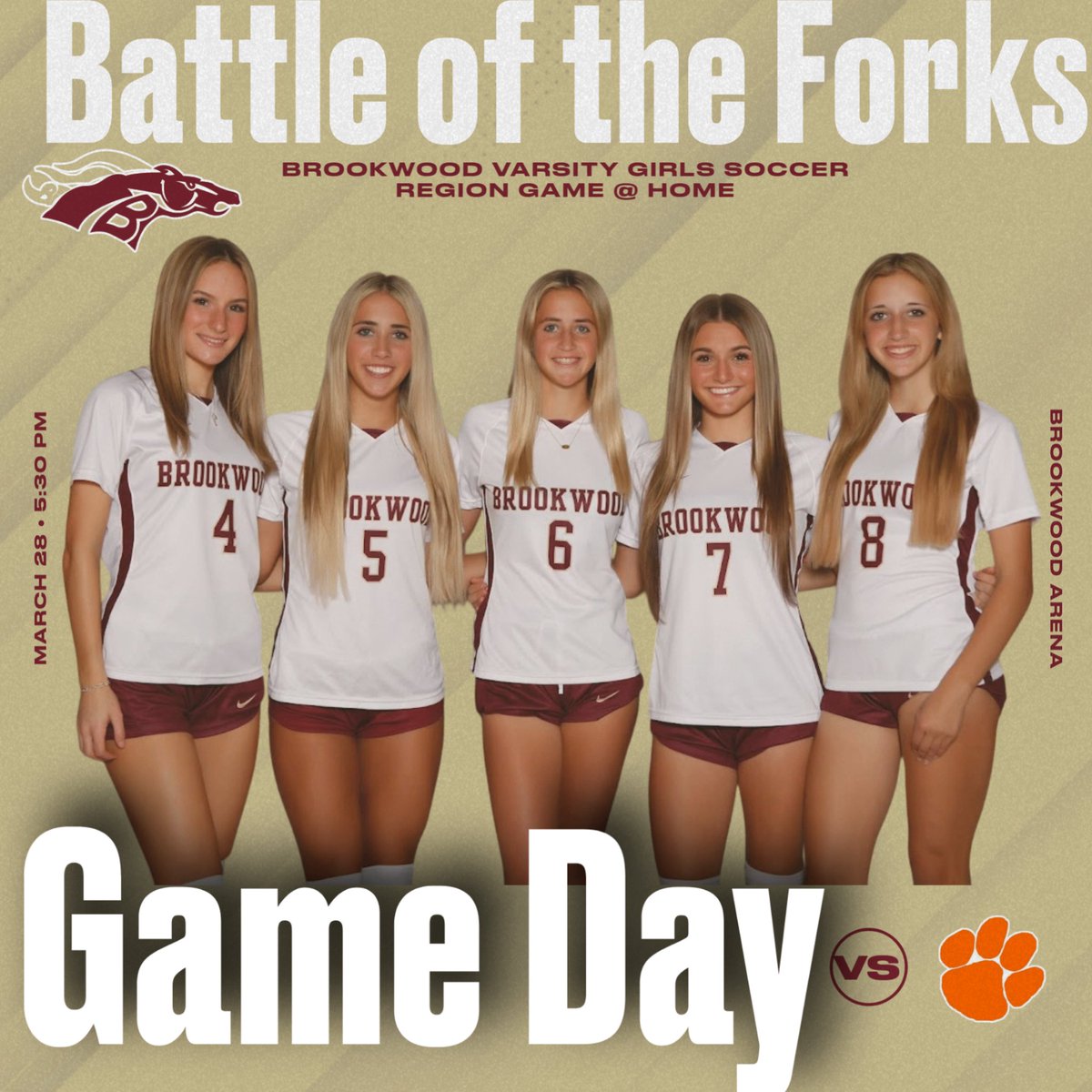The Battle of the Forks!
Tomorrow Night @ Brookwood Arena

5:30 pm