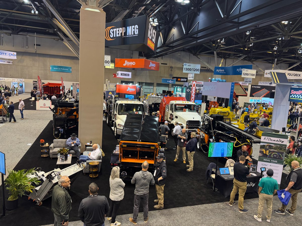 VSSMacropaver's tweet photo. THANK YOU, ST. LOUIS!
What an incredible time at World of Asphalt 2025 – and we couldn’t have done it without YOU!
Huge shoutout to everyone who stopped by the booths to talk shop, check out equipment from Stepp Mfg., Kasi Infrared, and Macropaver, and connect with the Reed International team. We had a blast meeting old friends and making new ones.

Hard to believe we’ll have to wait until 2027 to do it all over again… but luckily, CONEXPO 2026 is right around the corner!

Stay tuned right here as we start gearing up for Las Vegas – we’re just getting started. 💥
#ReedInternational #SteppMfg #KasiInfrared #Macropaver #WorldOfAsphalt2025 #ConExpo2026 #PavementPreservation #AsphaltIndustry #ThankYouStLouis
