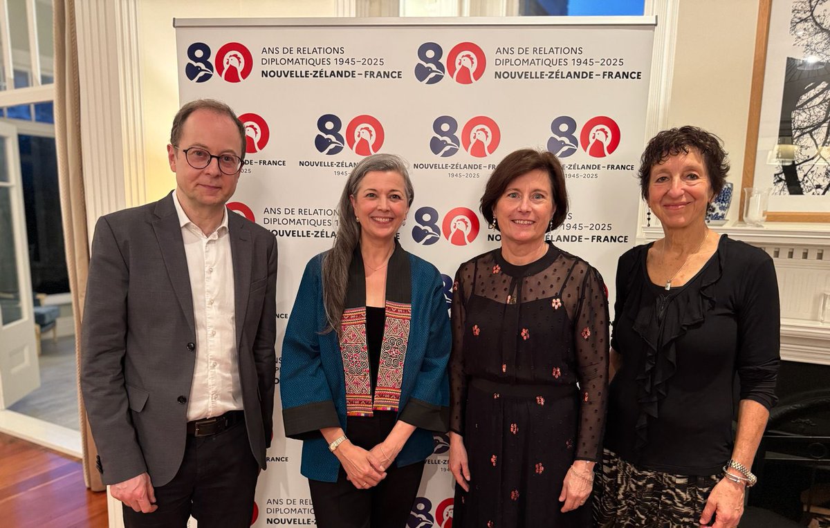 Last night with <a href="/NZSO/">NZSO</a> was musical expression at its finest 🤩 
Heartfelt congratulations go to Guillaume Connesson on the world premiere of your Concerto, “Danses Concertantes”, played by celebrated flautist, Emily Beynon &amp; conducted with remarkable energy by Gemma New
🎉 Bravo!