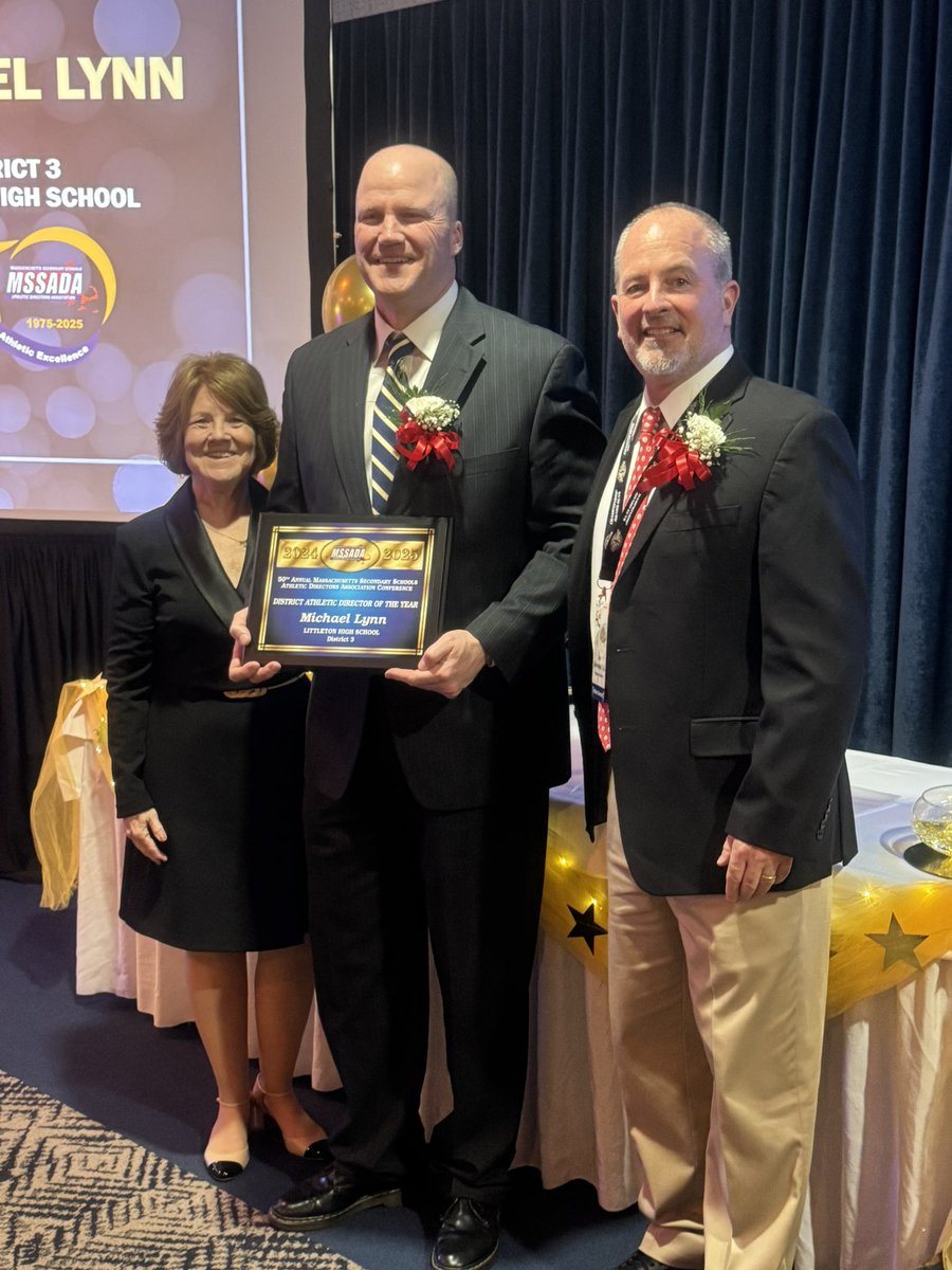 Congrats to Mike Lynn on being named District 3 Athletic Director of the Year! <a href="/lps_athletics/">Mike Lynn</a>