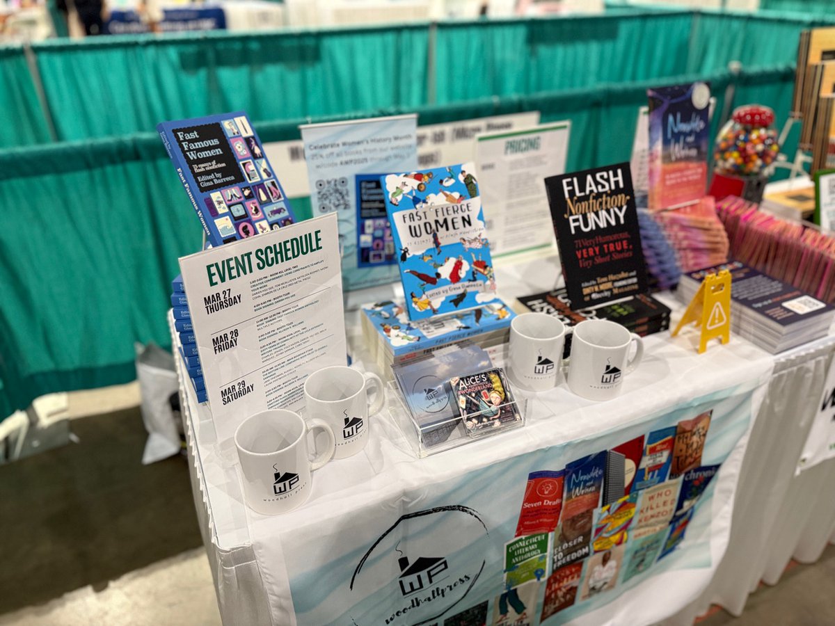 WoodhallPress's tweet photo. #WoodhallPress #AWPBookFair Table T1125! Come say hi to #author @DarienGee and check out our #AWP #bookspecials and chance to #winprizes and #books‼
#AWP25 #writingcommunity #writingconference #writers #indiepress #indiepublisher #independentpublisher #awpconvention #bookfair https://t.co/XDoreVoBSA