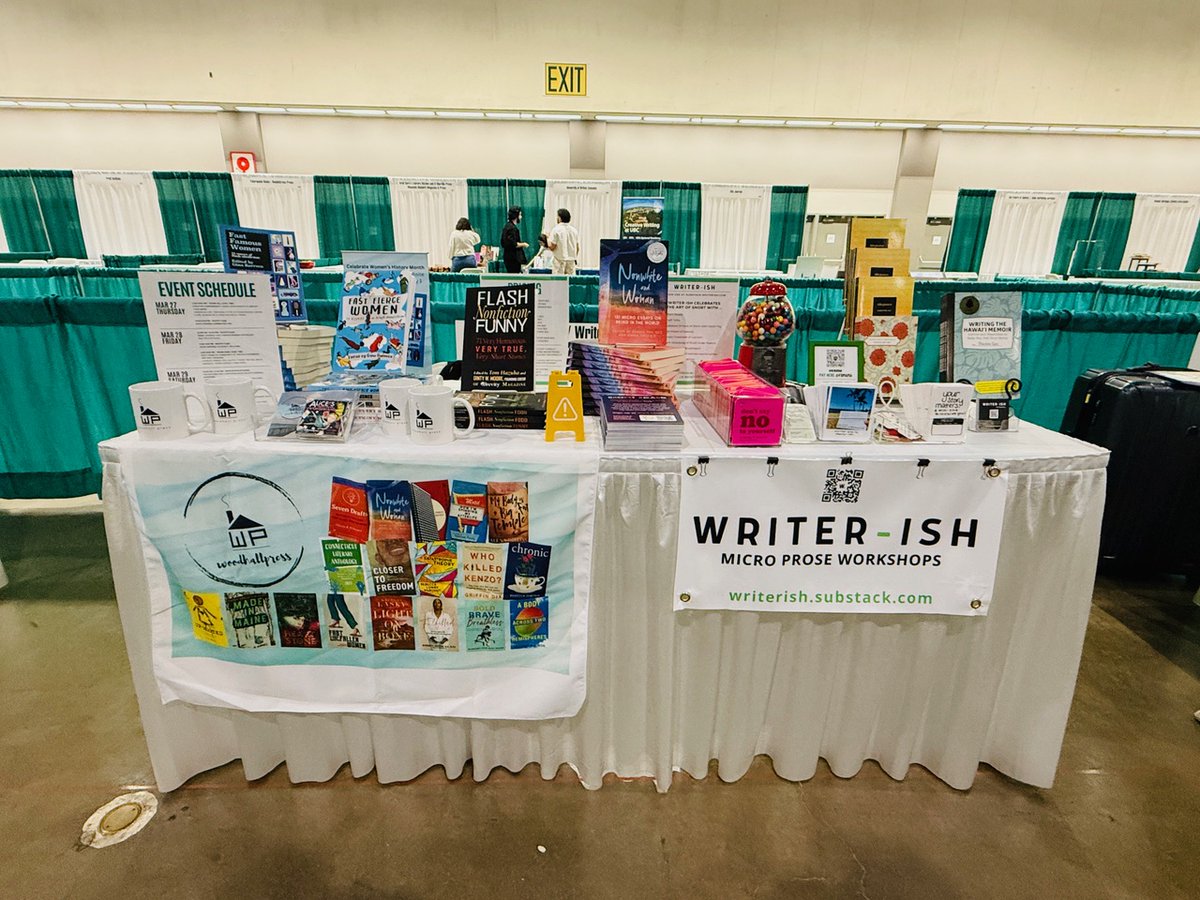 WoodhallPress's tweet photo. #WoodhallPress #AWPBookFair Table T1125! Come say hi to #author @DarienGee and check out our #AWP #bookspecials and chance to #winprizes and #books‼
#AWP25 #writingcommunity #writingconference #writers #indiepress #indiepublisher #independentpublisher #awpconvention #bookfair https://t.co/XDoreVoBSA