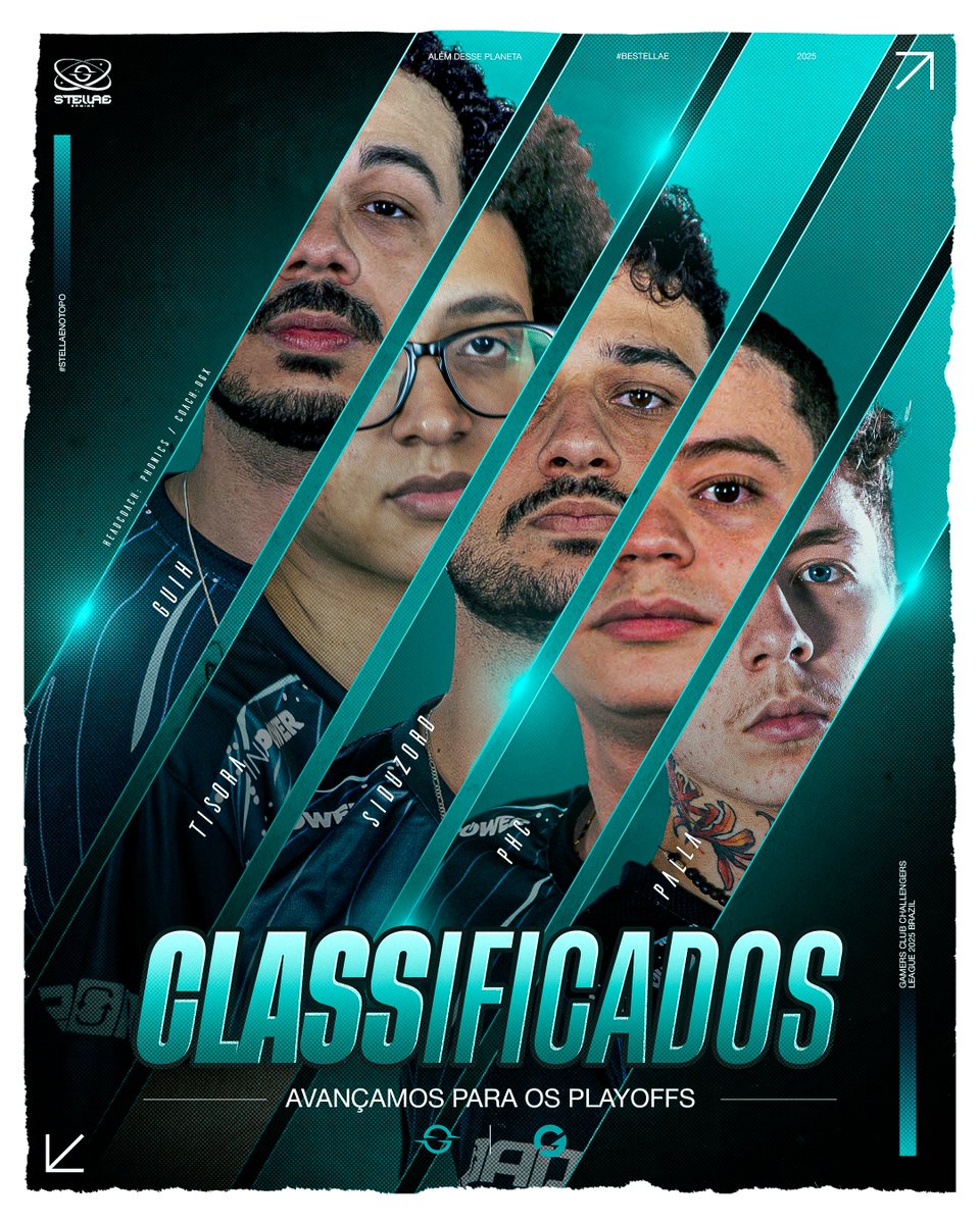 CLASSIFICADOS !!! 🚀

Demos mais um passo para dominar o universo, e hoje nos classificamos para o Playoff da GC Challengers League! 💫

#BeStellae #StellaeNoVCB
