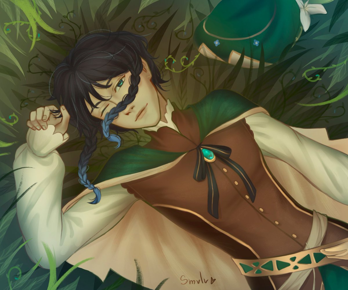 smvlvstar's tweet photo. #art #GenshinImpact #Venti https://t.co/Nz4s0KgMKi