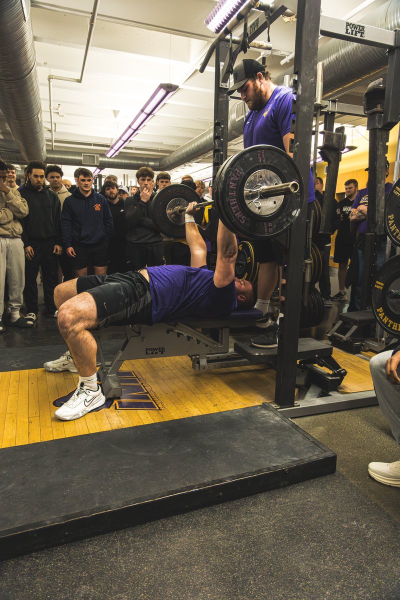 Pics from 2020 Carlisle Grad Hayden Amos’s pro day at UNI
