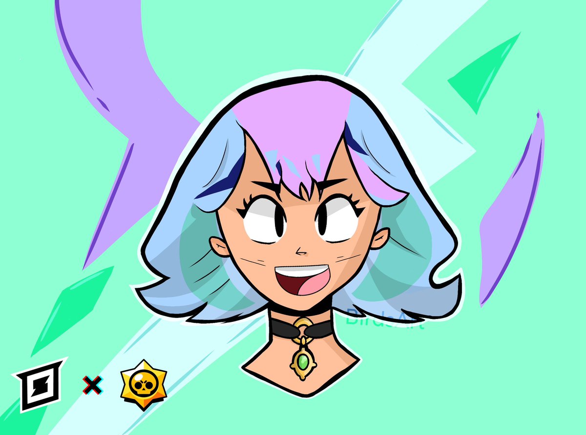BirdsArtist's tweet photo. Luna Brawl Stars style from https://t.co/6g8eEjyqgL 
#BrawlStars #mocofanart #brawlstarsfanart #moco https://t.co/Pl9eKse9DY