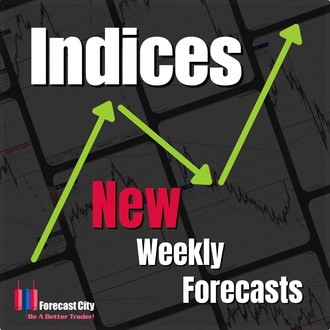 😊 #4CastMachine AI generated new weekly forecasts for 8 major #Indices! 

📊 Stay informed and make smart moves with insights on: 
#DowJones, #NASDAQ, #SP500, #ASX200, #EuroStoxx50, #CAC40, #Nikkei225, #FTSE100.

🆓4 forecasts are FREE!

Check it out on our site now! 🔗