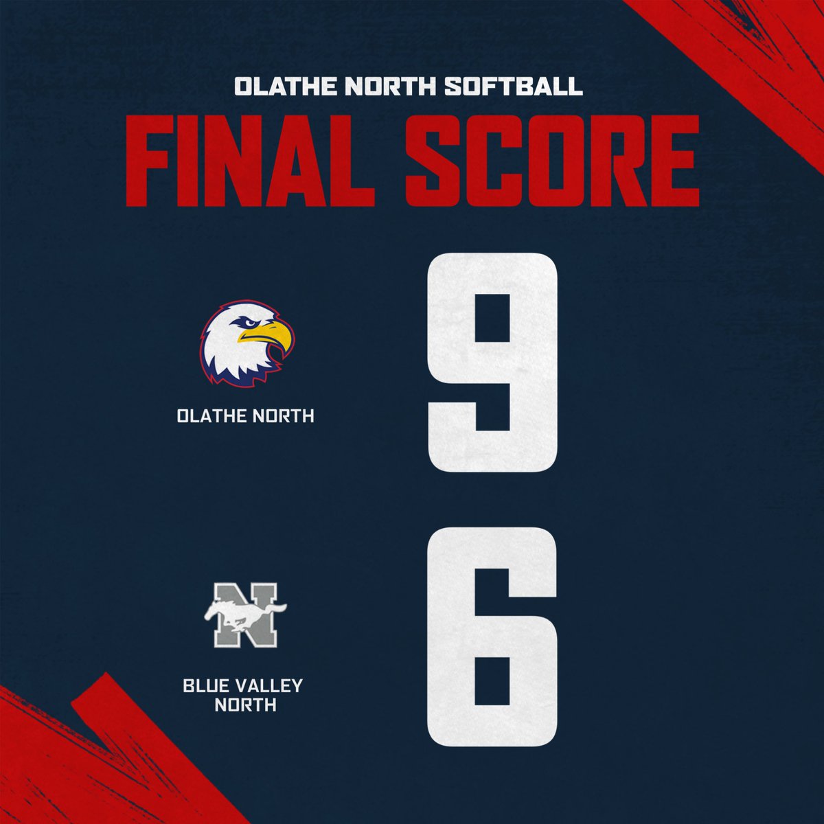 Eagles beat BVN 9-6 and start the season 1-0 🥎