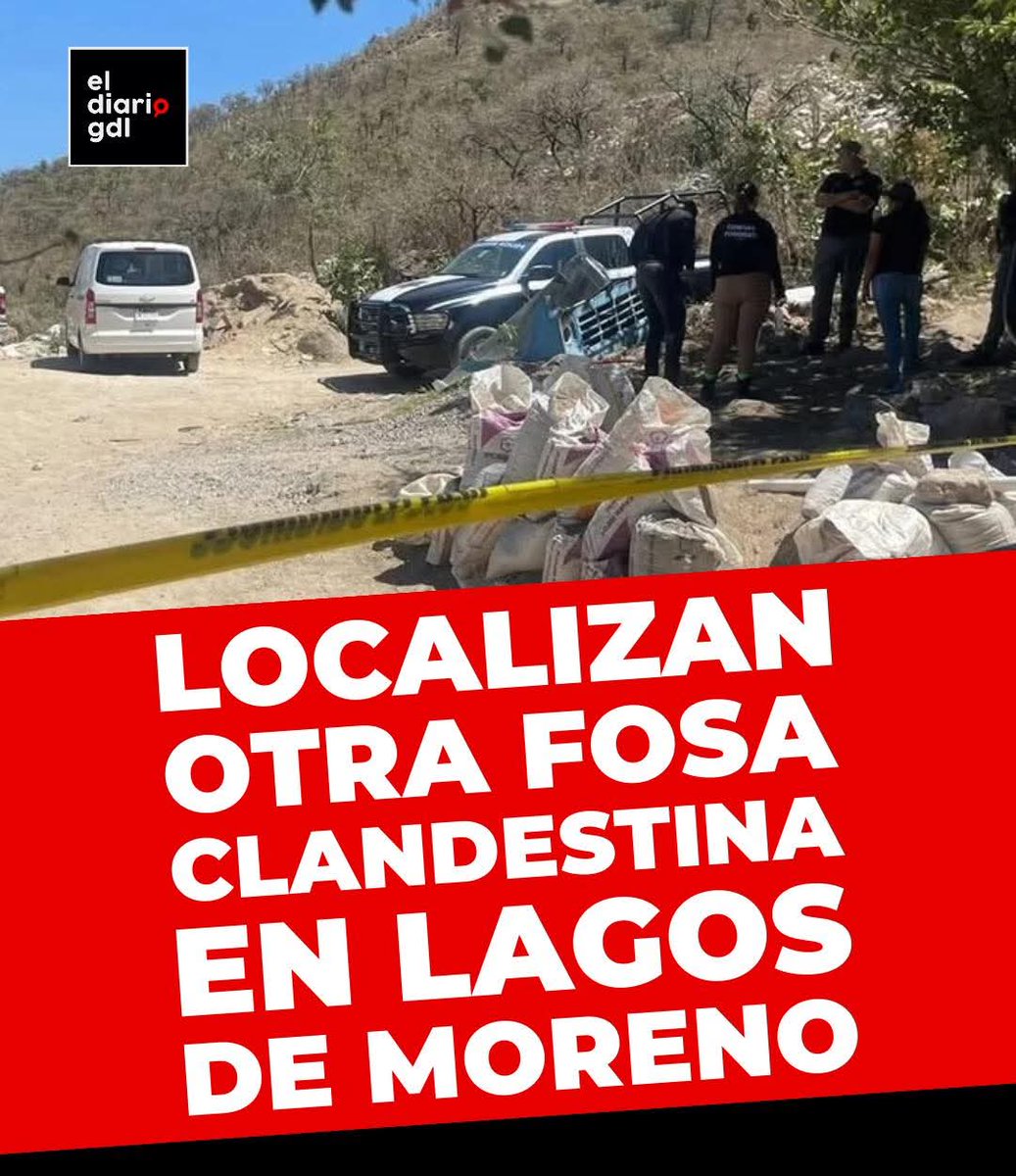 Y dónde estaba la. Guardia Nacional del #NarcoExPresidenteAMLO?

El colectivo de madres buscadoras, “Hasta Encontrarles”, informó que al menos 10 cuerpos han sido localizados hasta el momento en una fosa clandestina de la comunidad de San Bernardo del municipio de Lagos de