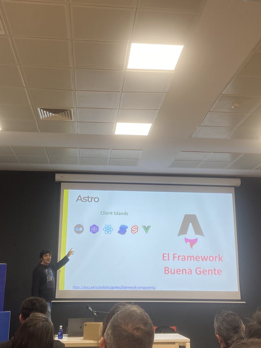 Great event about TanStack Start, TanStack Router and Astro. It was a pleasure to attend and keep learning about new developments in frontend development. Many thanks to <a href="/lemoncoders/">lemoncode</a> speakers and event organisers <a href="/GofiGeeks/">GofiGeeks</a> ☺️👏🏽