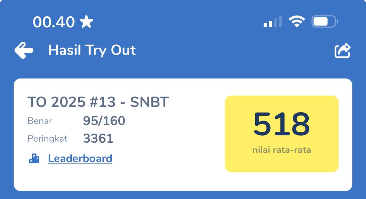 cherryhzlatte's tweet photo. [27/03/25] progress mipy #13 !!! Finally mendapat kepala 5 di mipy🤓 pu betrayal bgt deh knp yh.. pbm jg knp scam bgt… padahal aku ngerasa oke ngerjainnya… #sdih https://t.co/wd205SvRmS