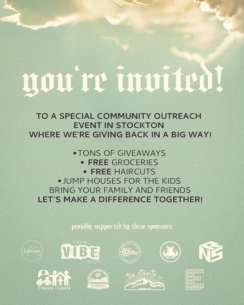 Pray 4 My Hood “ Stockton Ca”. We are blessing the community. Thank you to our sponsors. Save the date. All info is on the flyer. All glory goes to God. Please share and support if you can. 
🙏🏽🔥💯#stockton #stocktonca #mudville