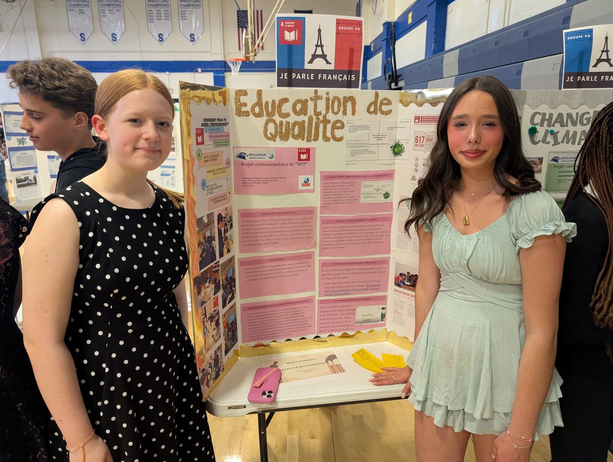 JPersinski's tweet image. Fantastic IB Community Projects presented tonight by our IB/DLI 8th grade students!!  We are so proud!  @smfalcons #FalconsSOAR #communityprojects