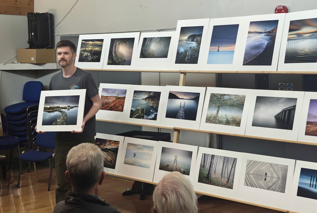 A fantastic night of photography listening to my good friend &amp; mentor <a href="/PKilleenPhoto/">Paul Killeen Photography</a> talk about his amazing portfolio of work.

A collection of prints to be proud of 👏🏼

Contact Paul for 1 to 1 workshops and fine art print enquiries 📷🔥