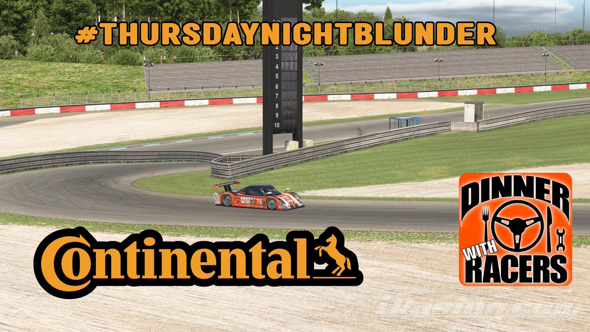 Dogathan's tweet image. Round 5 of #ThursdayNightBlunder at Nürburgring Grand-Prix-Strecke - Müllenbachschleife is underway Thanks to @continentaltire @DWRshow #ContiBlunder #TNB😁