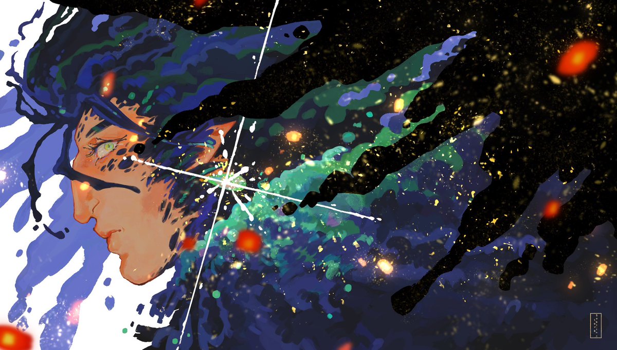 love_goblinn's tweet image. hi i’m gaia and this is my art 🌟