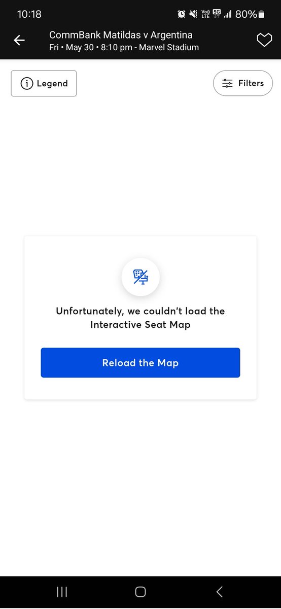 Stacewhatever's tweet photo. @Ticketmaster_AU can you tell me why this is happening for tillies tickets please https://t.co/NhDPtAVvSp