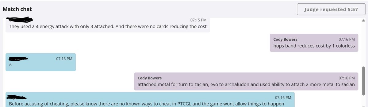 This is my first game on PTCGL in Journey Together format and I already cheated apparently smh 🥴🥴
#Pokemon