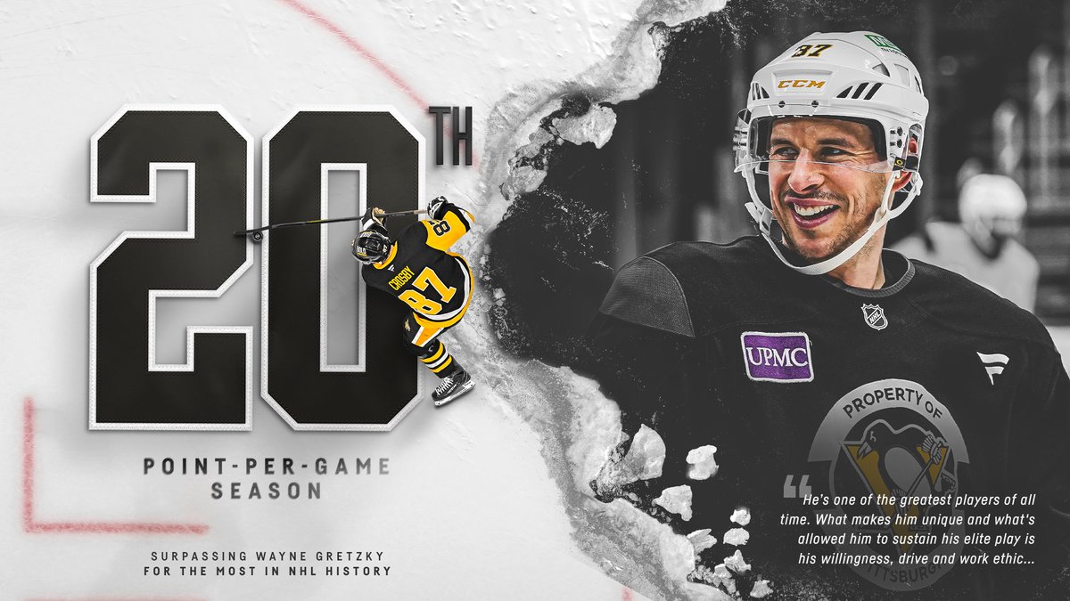 Sidney Crosby: rewriting records, redefining excellence.