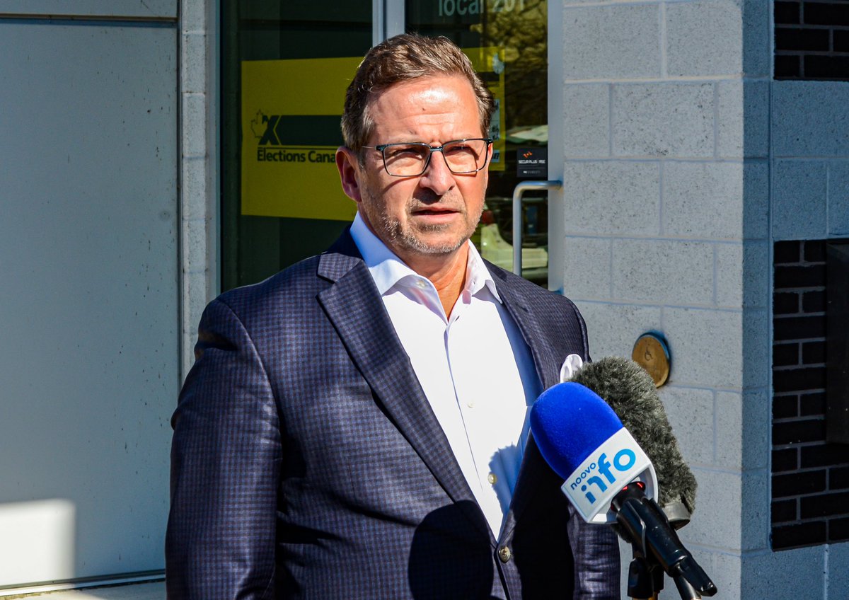 MathieuTye's tweet image. Yves-François Blanchet, chef du Bloc Québécois à dépose officiellement sa candidature dans la circonscription de Beloeil-Chambly aujourd’hui.