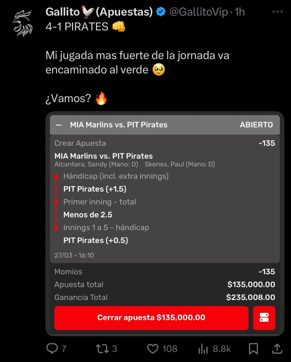 Picks de Tipsters GRATIS tweet media