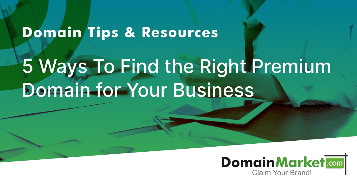 📢 Looking for the perfect domain name for your business?

A premium domain can boost your brand visibility and credibility. Check out these 5 tips to find the right one!

👉 f.mtr.cool/dkuakwatkc

#DomainNames #PremiumDomains #BusinessTips #Branding #DomainMarket