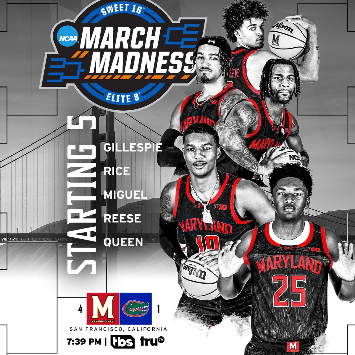 TerrapinHoops's tweet photo. You know the five! 🦀 https://t.co/es9TvJuuYa