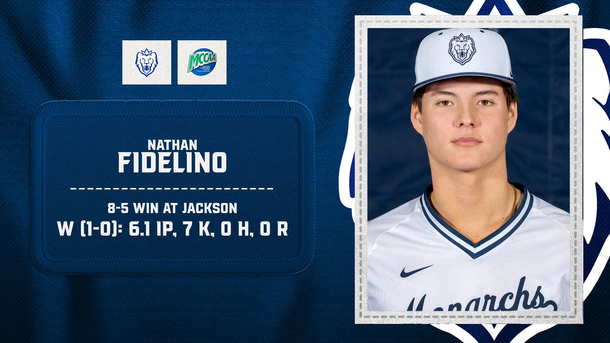 Macomb Athletics (@macombmonarchs) on Twitter photo BASEBALL - LEADERS
A few leaders from <a href="/MacombBaseball/">Macomb Baseball</a>'s comeback win at Jackson, highlighted by <a href="/NathanFidelino/">Nathan Fidelino</a>'s first collegiate win, <a href="/CowdreyVincent/">Vincent Cowdrey</a>'s 11th 🤯 home run of the season, as well as homers by <a href="/aidanmiller2828/">Aidan Miller</a> and <a href="/DRich15gr8/">Dane Richards</a>!
#WeReign #NJCAABaseball BASEBALL - LEADERS
A few leaders from <a href="/MacombBaseball/">Macomb Baseball</a>'s comeback win at Jackson, highlighted by <a href="/NathanFidelino/">Nathan Fidelino</a>'s first collegiate win, <a href="/CowdreyVincent/">Vincent Cowdrey</a>'s 11th 🤯 home run of the season, as well as homers by <a href="/aidanmiller2828/">Aidan Miller</a> and <a href="/DRich15gr8/">Dane Richards</a>!
#WeReign #NJCAABaseball
