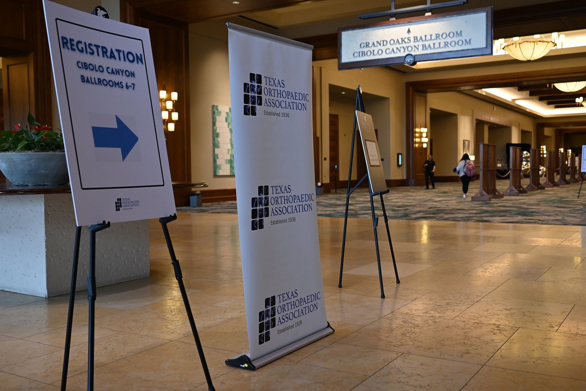 We are ready for TOA's 2025 Leadership Conference in San Antonio.

Look for your favorite orthopaedic super heroes on X over the next few days.
