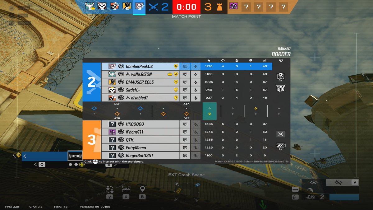 I respect the honesty. If u meet these guys try to dodge. <a href="/Rainbow6Game/">Rainbow Six Siege X</a> pls ban?