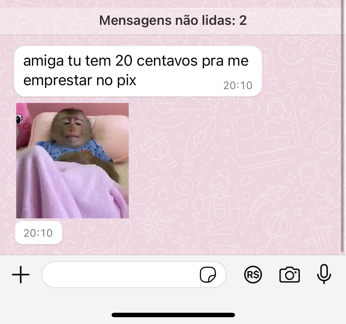 final de mês resumido em um print