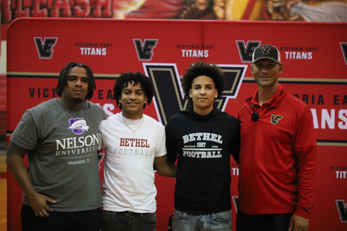 Caleb Jefferson (@cjefferson2025) on Twitter photo The start of a new chapter…let’s work #agtg <a href="/Threshers_FB/">Bethel College FB</a> <a href="/vehsfootball/">Titan Football</a> <a href="/VEHSTitans/">Victoria East Titans</a> The start of a new chapter…let’s work #agtg <a href="/Threshers_FB/">Bethel College FB</a> <a href="/vehsfootball/">Titan Football</a> <a href="/VEHSTitans/">Victoria East Titans</a>