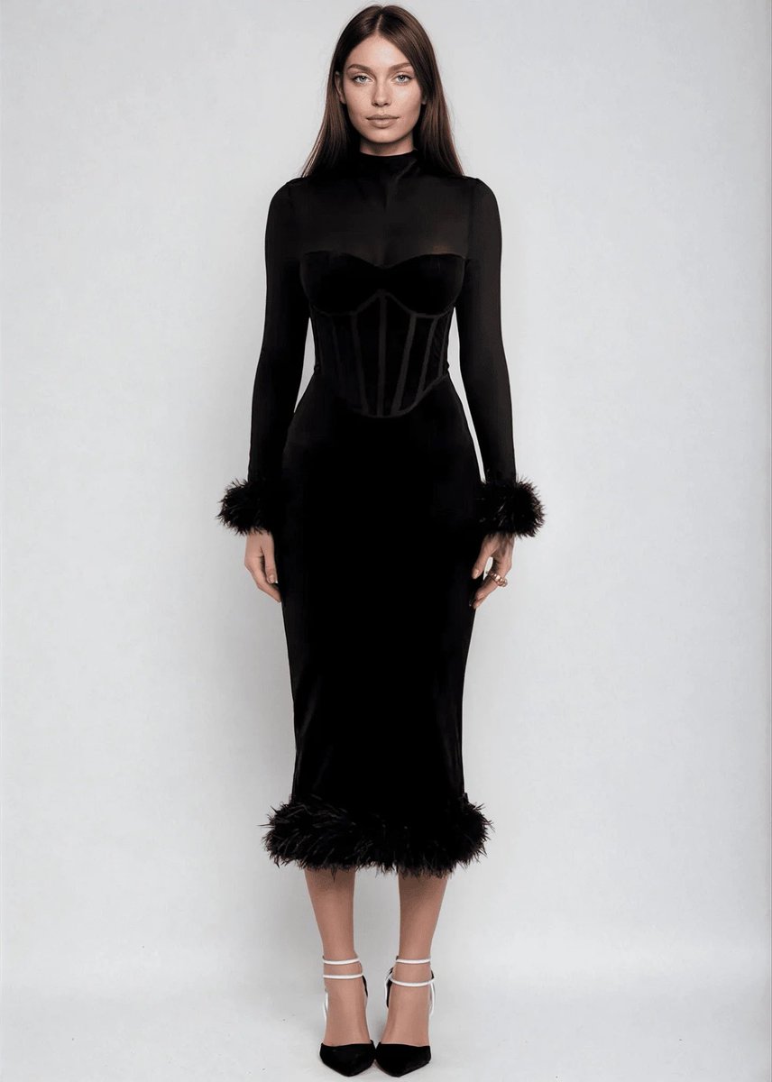 stylebuynet's tweet photo. Madison Elegant Feather Sexy Long Sleeve Midi Dress
🔎Login to view wholesale prices 
✨https://t.co/RkroSgMs9R✨

#wholesale #boutique #fashion https://t.co/0AHam7zak8