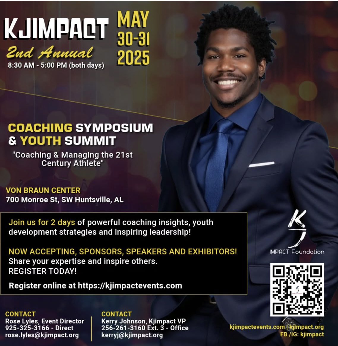 CoachKerryon's tweet photo. Another year of 2 great events servicing the city of Huntsville and surrounding areas! I had a blast with these events last year so we are running it back! If you would like to participate don’t hesitate to reach out https://t.co/umrhu6fqZn