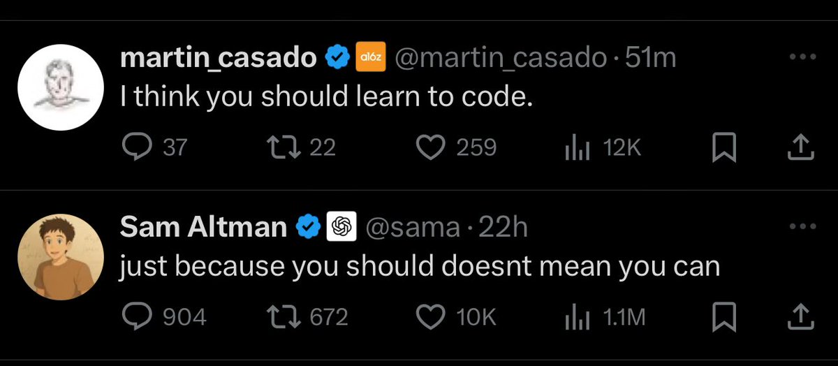 are they talking about the same thing