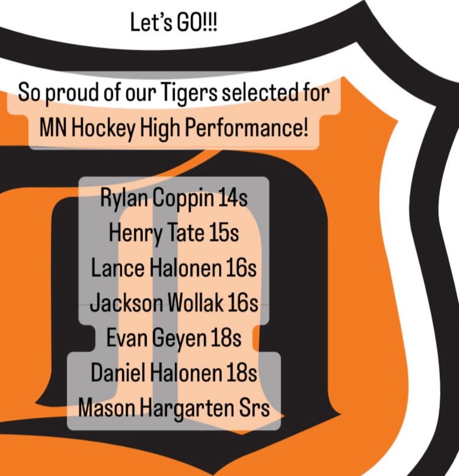 Congrats to some of Delano’s finest for making the CCM High performance festival this weekend. Good luck boys!!