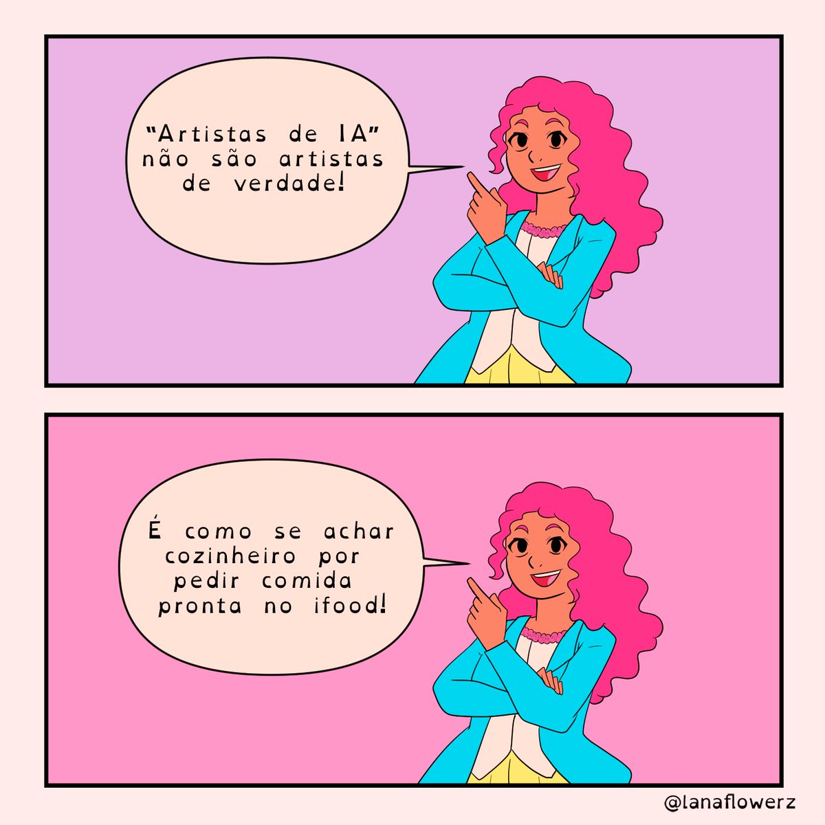 lanaflowerz's tweet photo. Não existe "Artista de IA".
Boa noite ✨✨ https://t.co/3wzPwCUQWD